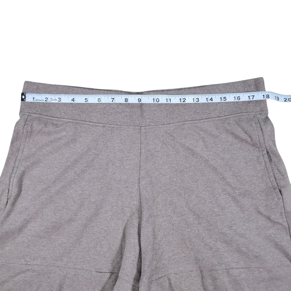 Pact Airplane Pull On Shorts Womens XL Taupe Organic Cotton Casual Loungewear - Picture 7 of 9
